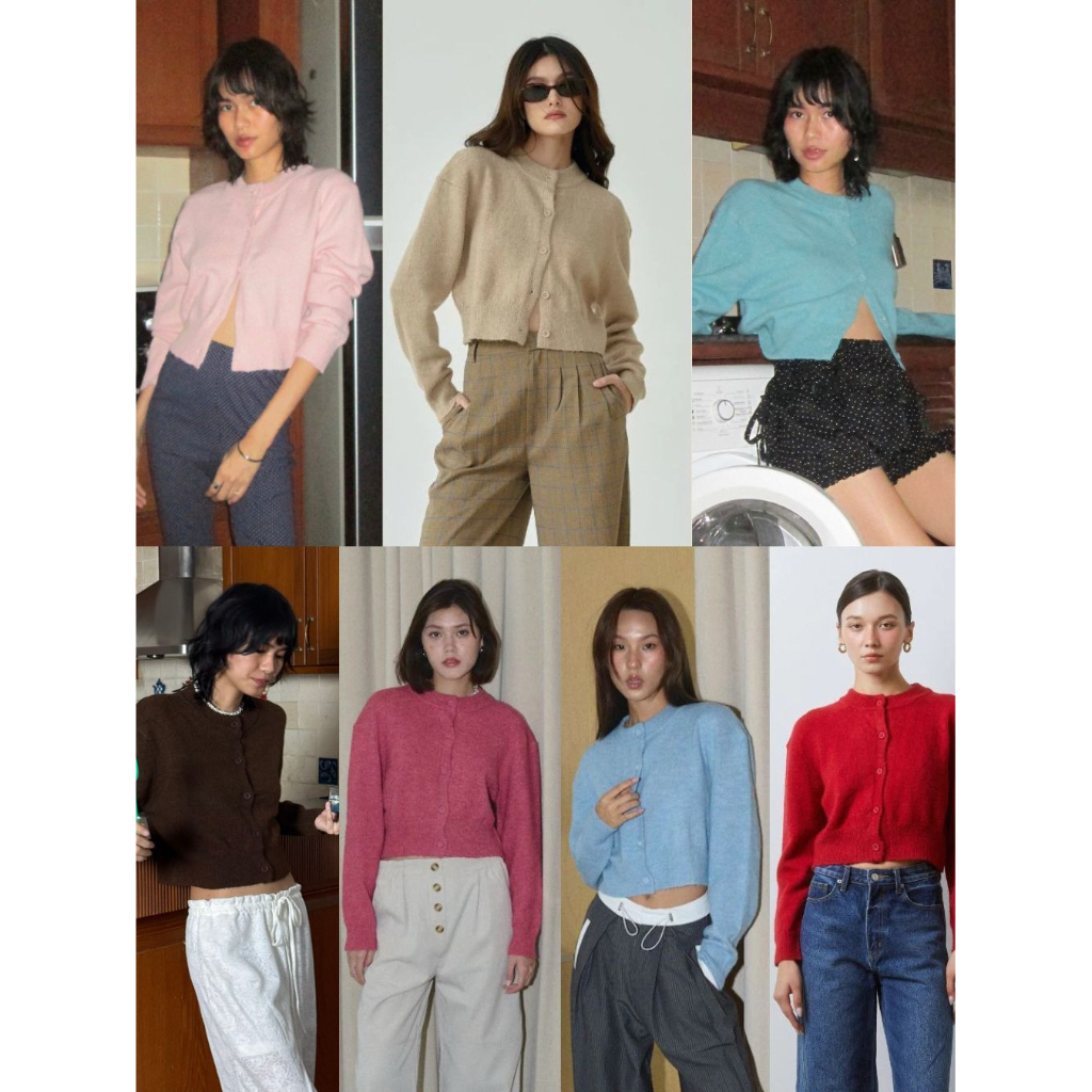 Nichii - Mully Knitted Cardigan เสื้อคาร์ดิแกนไหมพรม
