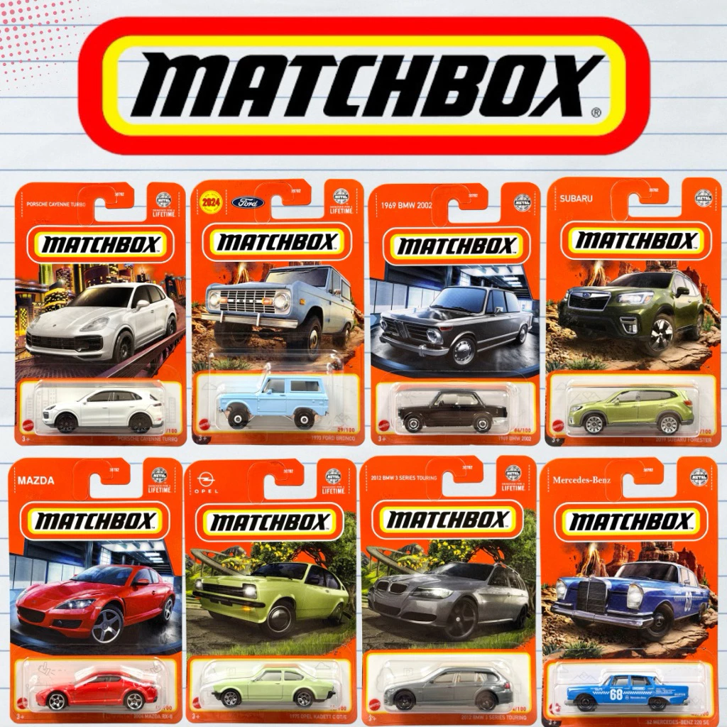 Matchbox เลือกได้ 100 แบบ | รวมรถเหล็กซีรี่ย์ใหม่ล่าสุดจาก Matchbox สเกล 1:64