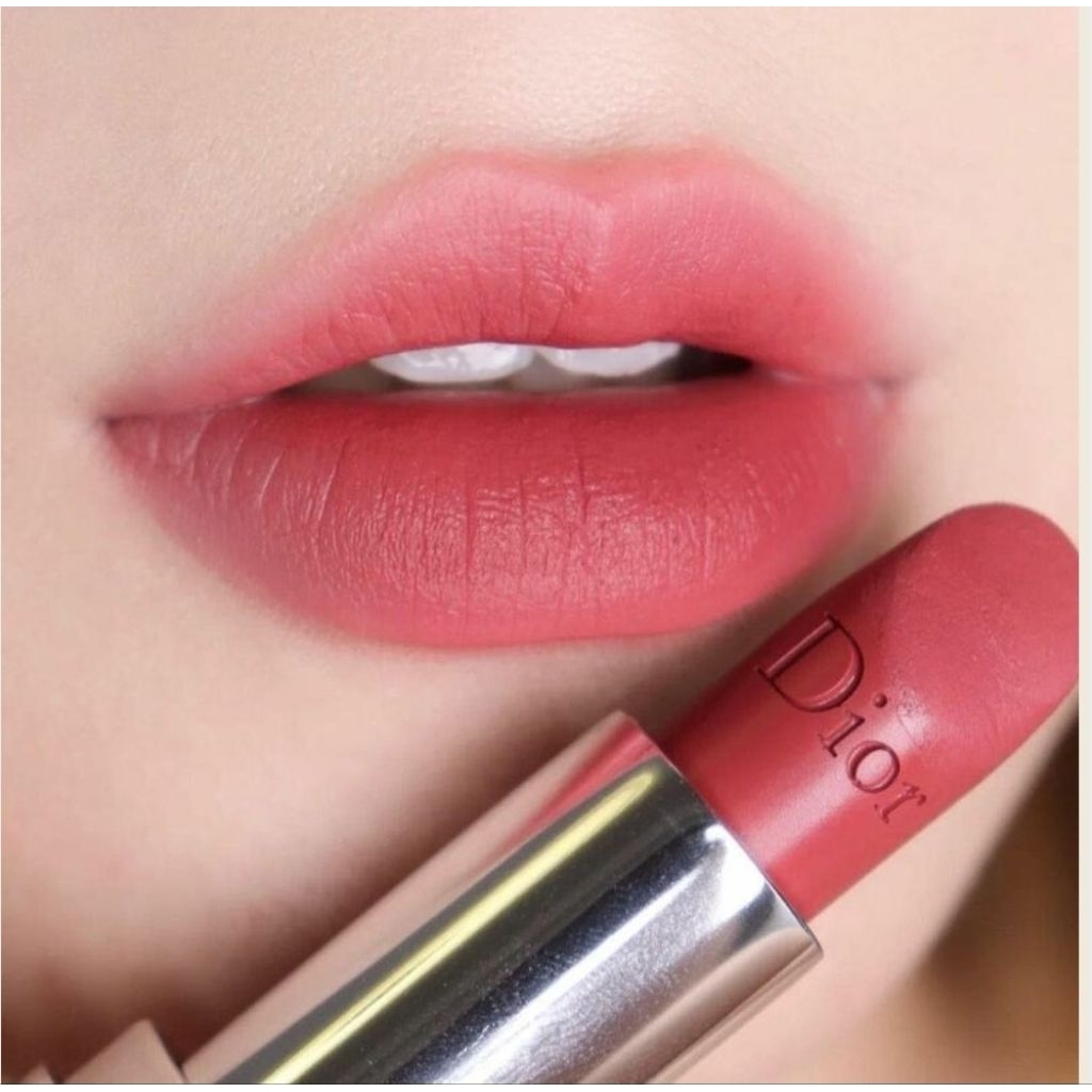 ลิปสติกแบรนด์ดิออร์รุ่น Rouge Dior 1.5g. เฉดสี #772 Classic Rosewood
