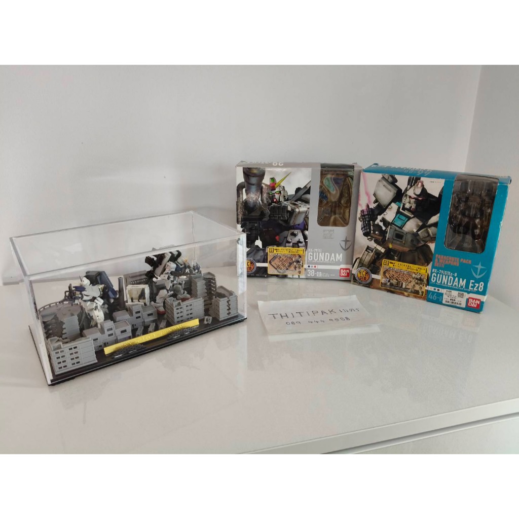 gundam HCM Pro + ฉาก DIY สเกล 1/200
