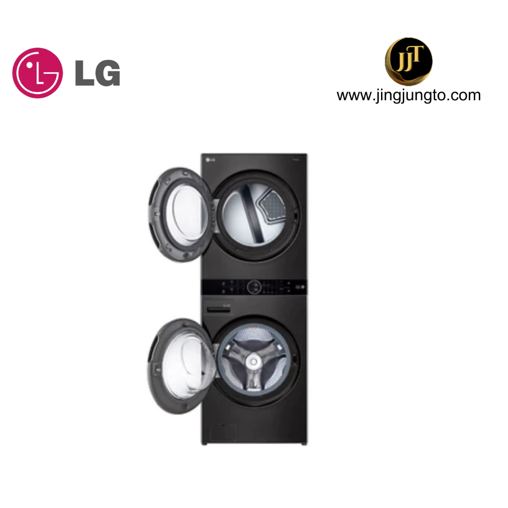 LG WashTower ซักผ้า 21 กก. อบ 16 กก. รุ่น WT2116SHBB
