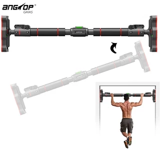 ANGTOP บาร์โหนติดประตู แบบไม่ต้องเจาะประตู ปรับความยาวได้ 68-165cm บาร์โหนติดผนัง pull up bar
