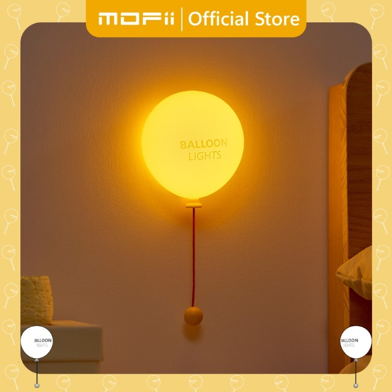 [ของแท้ รับประกันศูนย์ไทย]MOFii โคมไฟน่ารัก BALLOON ลูกโป่งติดผนัง น่ารัก ปรับระดับแสง ตั้งเวลาได้