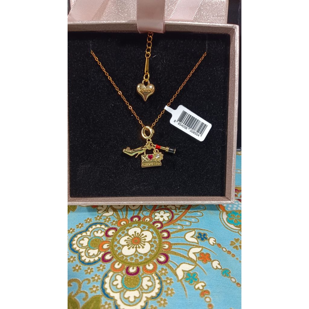 สร้อยคอแฟชั่น Molly Jewelry สีทอง(เกรด พรีเมี่ยม) ไม่ใช่งานแท้นะค่ะ