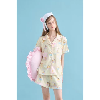 New!! ชุดนอน 47th Collection 'Hello, Tweety! 🐥✨' สี Butter Yellow