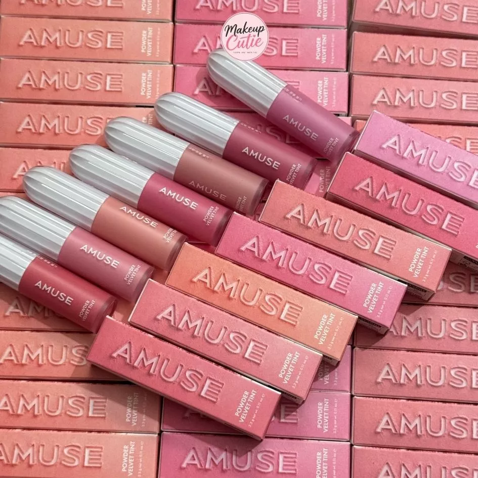 ของแท้>>ส่งด่วน A.MUSE Powder Velvet Tint ลิปวอนยอง ลิปเบลอปาก ติดทนนาน