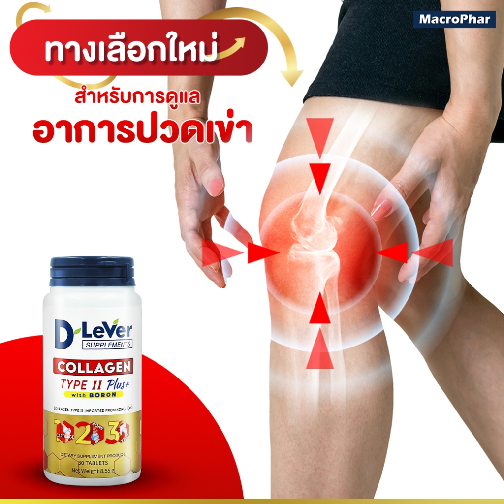 D Lever COLLAGEN Type II 30 Capsule