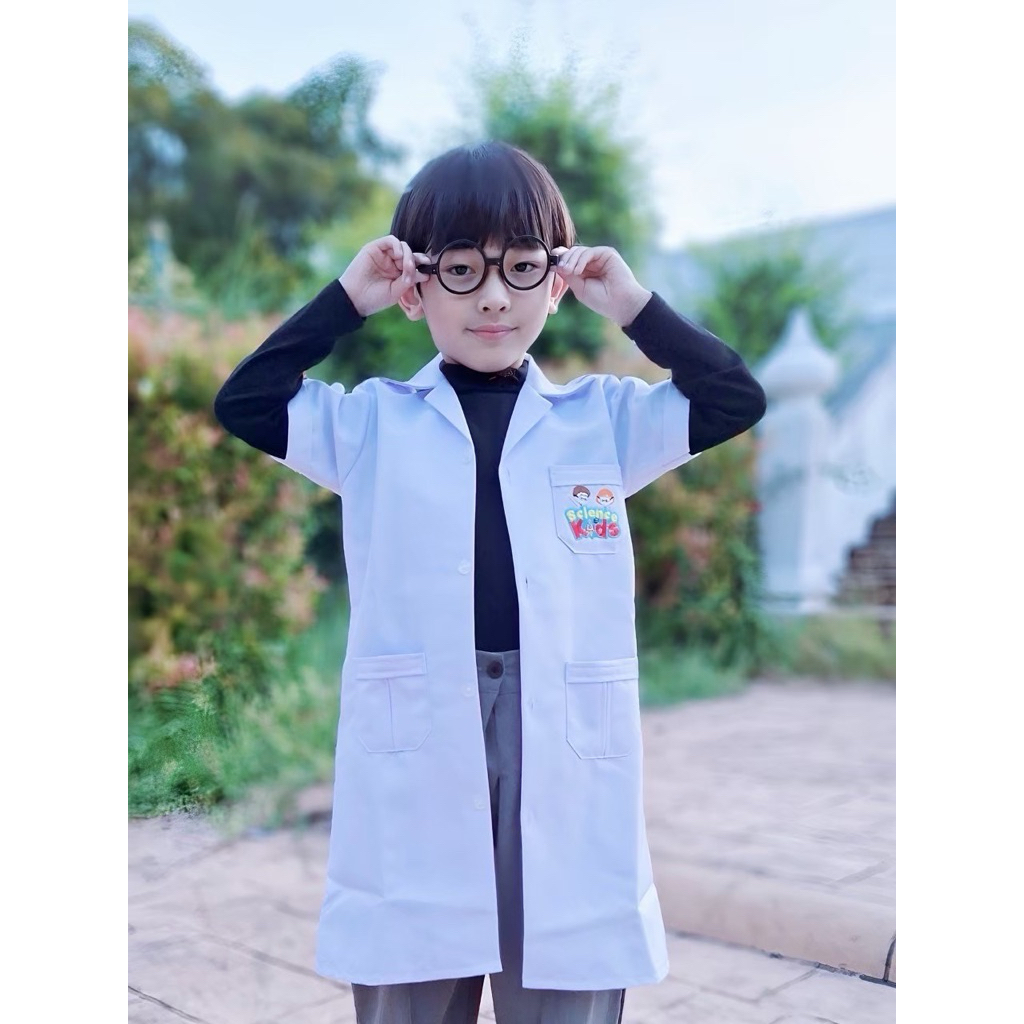 Science Kids เสื้อวิทยาศาสตร์เด็กชายหญิง สินค้าพร้อมส่ง