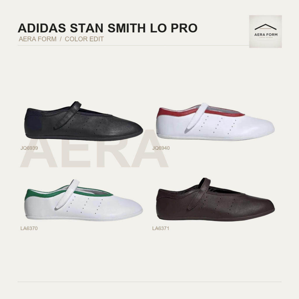 ของแท้ 100%Adidas Stan Smith Lo Proรองเท้าแมรี่เจน ใส่สบาย เข้าทุกชุด