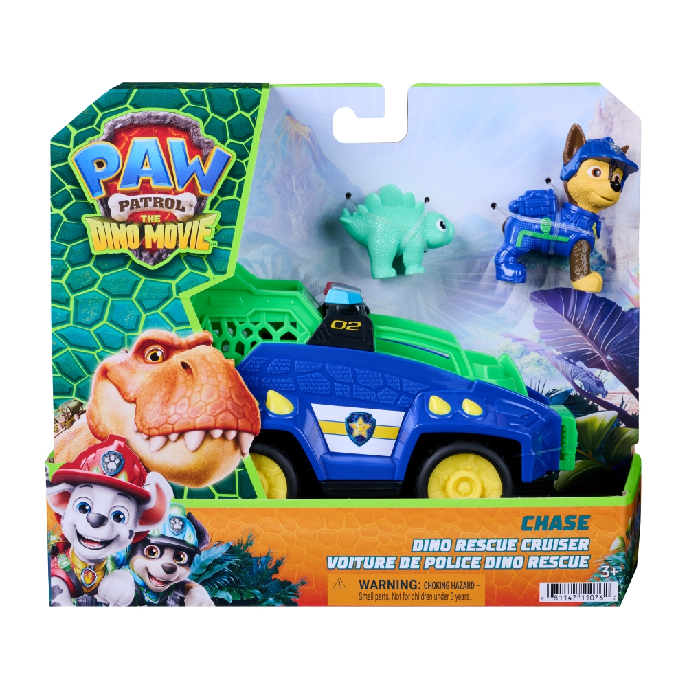 PAW PATROL THE DINO MOVIE DINO RESCUE CRUISER รถของเล่น