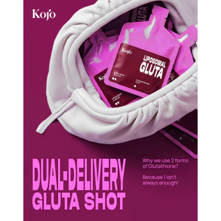 Kojo Liposomal Gluta Shot Dual Delivery Gluta กลูต้าช็อตเข้มข้น 2 รูปแบบ ผิวใส ดูดซึมไว