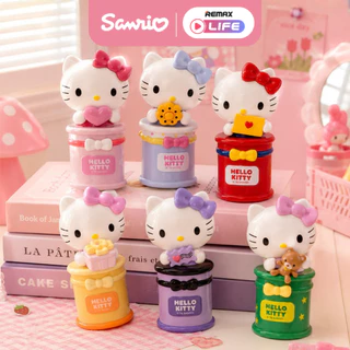 [กล่องสุ่ม] Sanrio Lying Bean รุ่น Guardian Meow / Bow / Beach / Post ฟิกเกอร์โทรศัพท์ ตัวละครซานริโอ้ ลิขสิทธิ์แท้