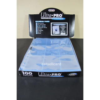 ไส้แฟ้มสะสมการ์ด Ultra pro 9 ช่อง (แบบ 11 รู) ใช้กับแฟ้ม A4