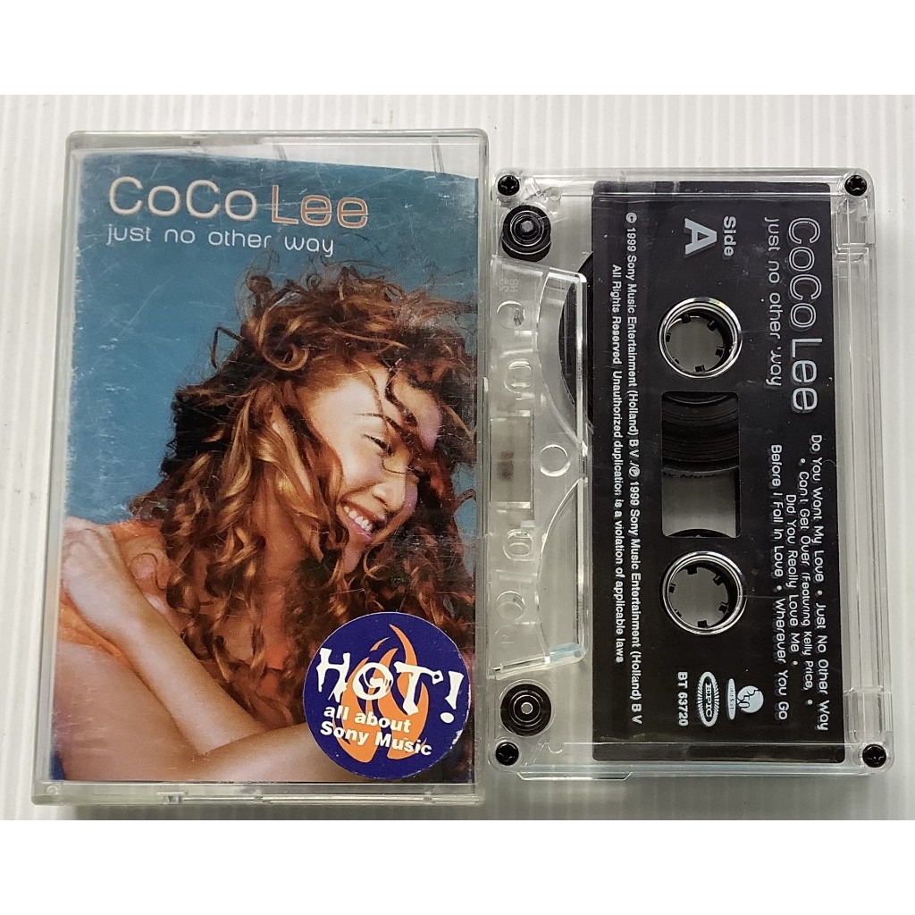 Cassette Tape เทปคาสเซ็ตเพลง Coco Lee อัลบั้ม Just No Other Way ลิขสิทธิ์ Do You Want My Love Before