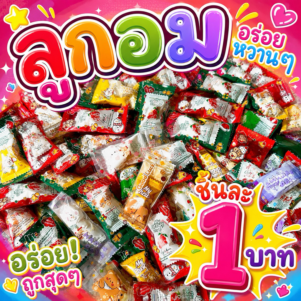 ลูกอมของแถมจีบลูกค้า > ส่งภายใน 24 ชั่วโมง <