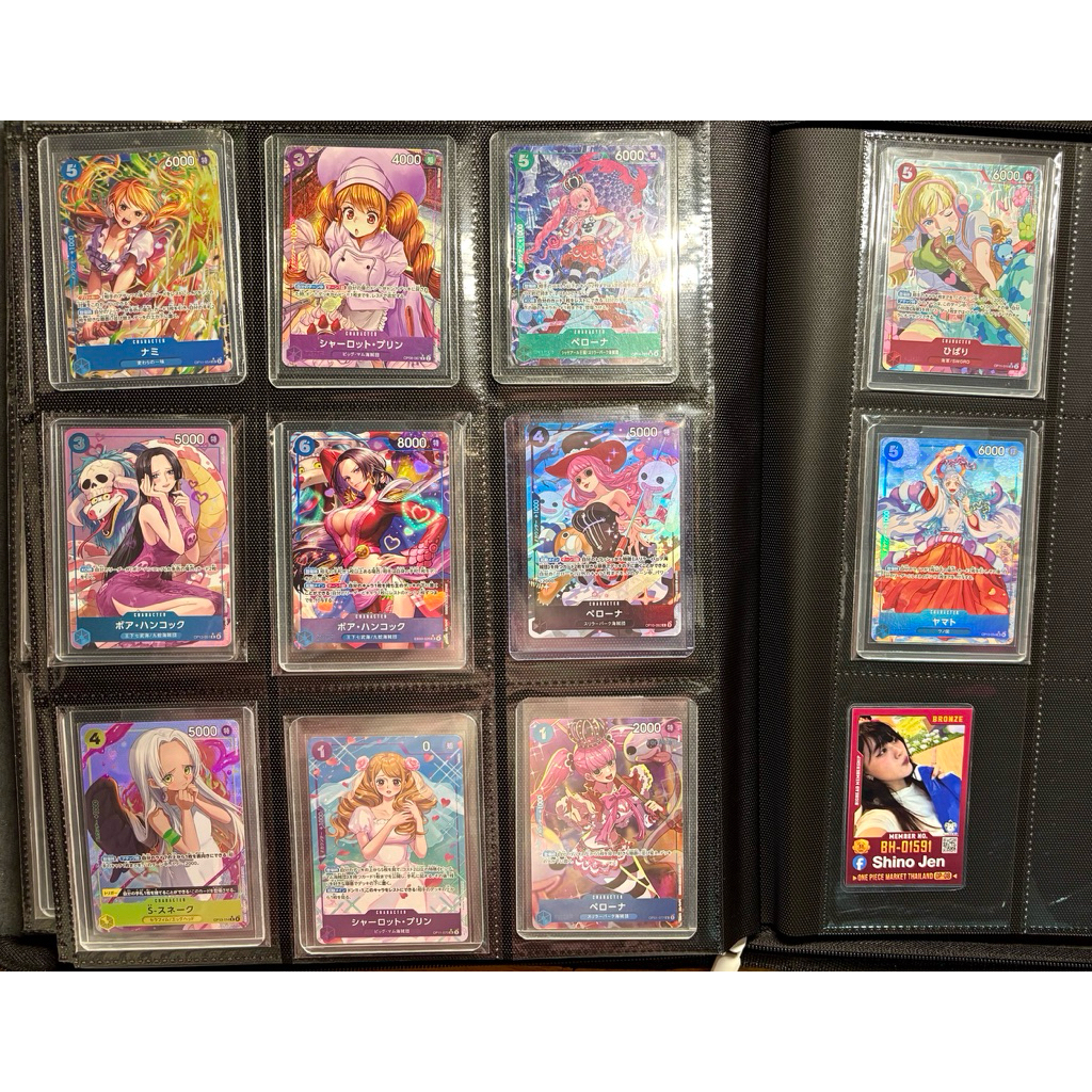 🎀พร้อมส่ง🏴‍☠️การ์ดวันพีซ Raw ตีสภาพNMทุกใบ Onepiece TCG 👀💗