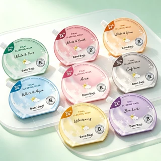 Banobagi Final Sleeping Mask Acne 23ml 4 Sleeping Masks (Whitening, Acne, Bio-Lacto, Caffeine)