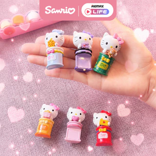 [กล่องสุ่ม] Sanrio Lying Bean รุ่น Sweetheart Post Series ฟิกเกอร์โทรศัพท์ Hello Kitty ลอกกาวง่าย ติดแน่น ลิขสิทธิ์แท้