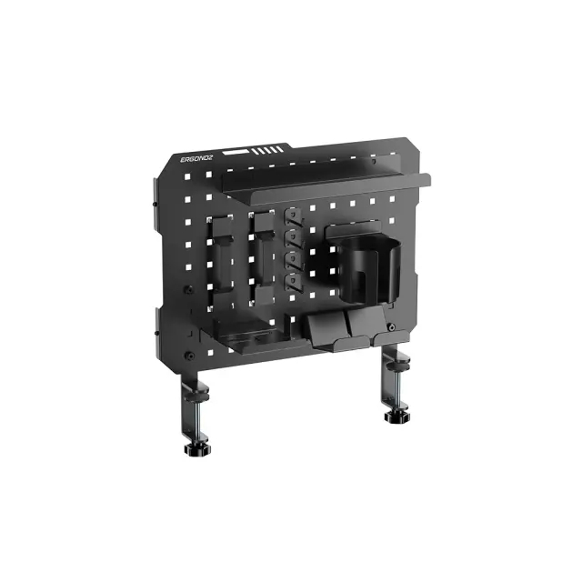 ERGONOZ CLAMP-ON DESK PEGBOARD WITH ACCESSORIES EGN-PANEL03-B (FN4-000410)