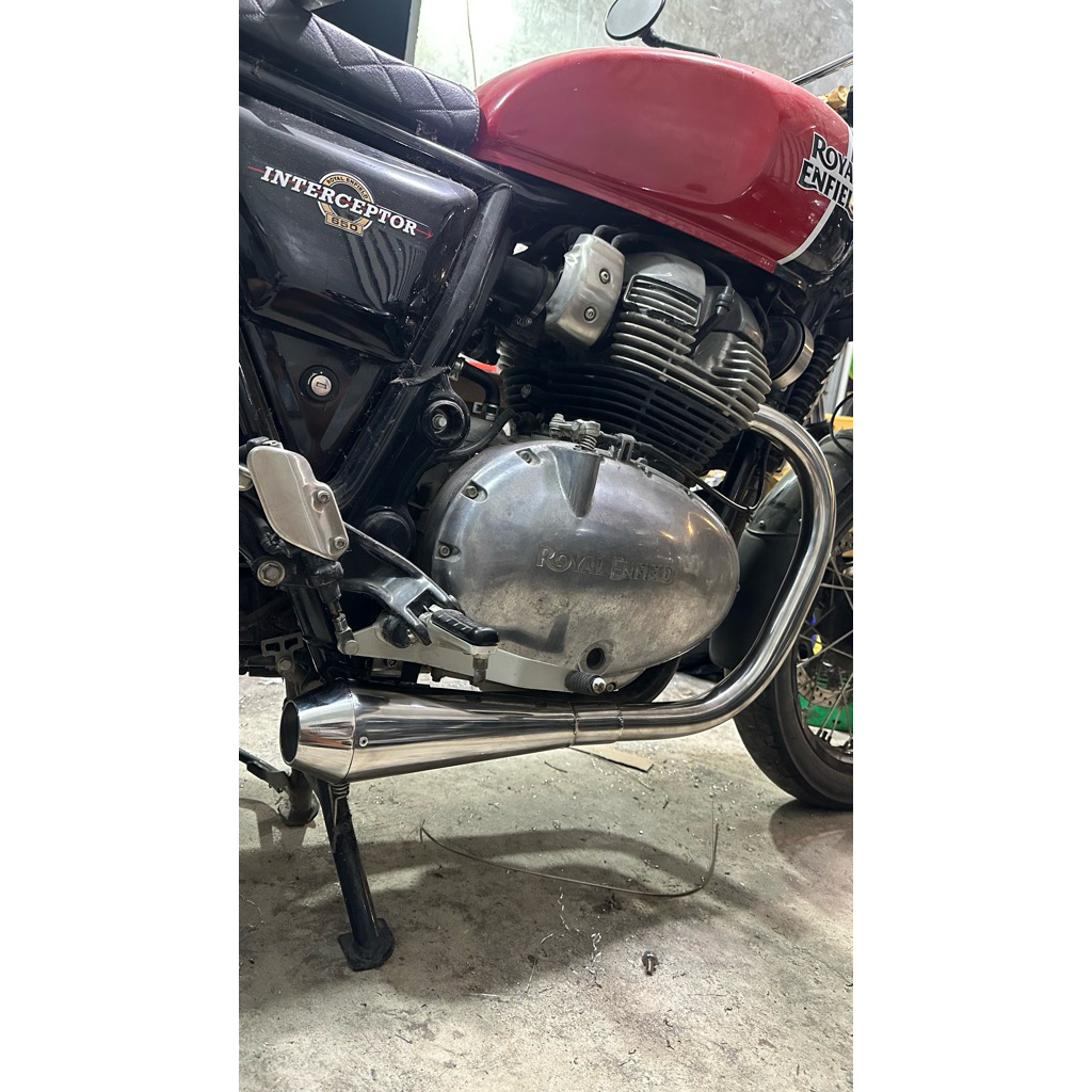 ชุดฟลูเมกาโฟนสั้น RE650 | Royal Enfield Interceptor 650 / Continental GT 650