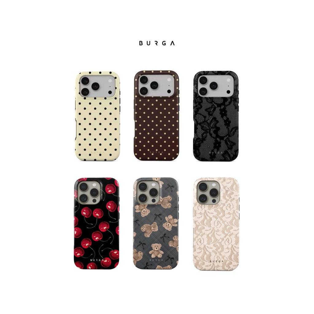 พร้อมส่ง | Burga Tough MagSafe case iPhone 16&17 Series