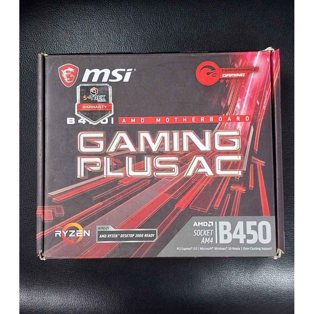 เมนบอร์ด itx มือ✌️MSI B450I GAMING PLUS AC  AM4