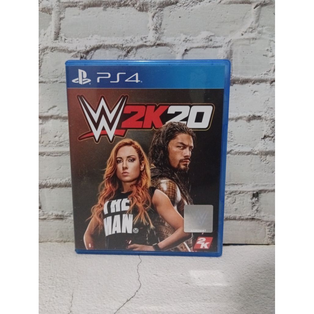 แผ่นเกมส์ PS4 WWE 2K220 มือสอง