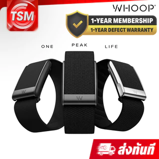 ⓦ WHOOP 5.0 ONE / PEAK / MG LIFE สายรัดข้อมือวัดชีพจร (12-Month Membership + ประกันสินค้า 1 ปี)