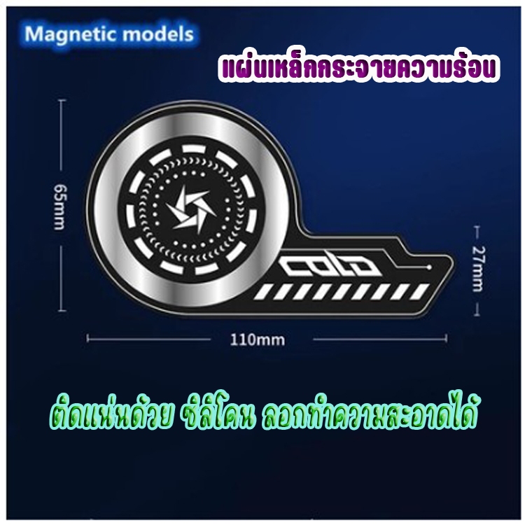 Memo VC02 แผ่นเหล็ก พร้อมกาวด้านหลังติดหลังโทรศัพท์ ส่งจากไทย
