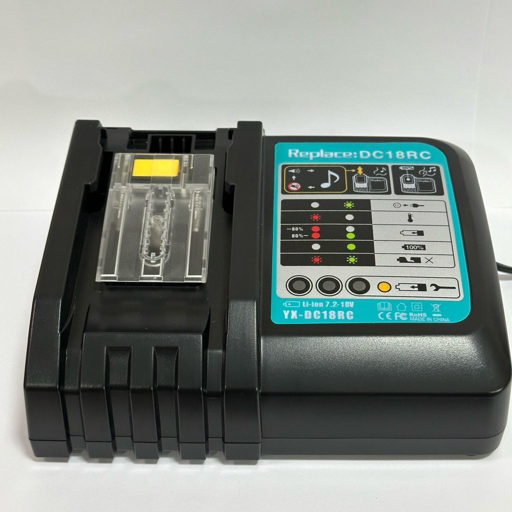 เครื่องชาร์จ Makita 18V 6A Charger 14.4V-18V DC18RF DC18RD Replacement