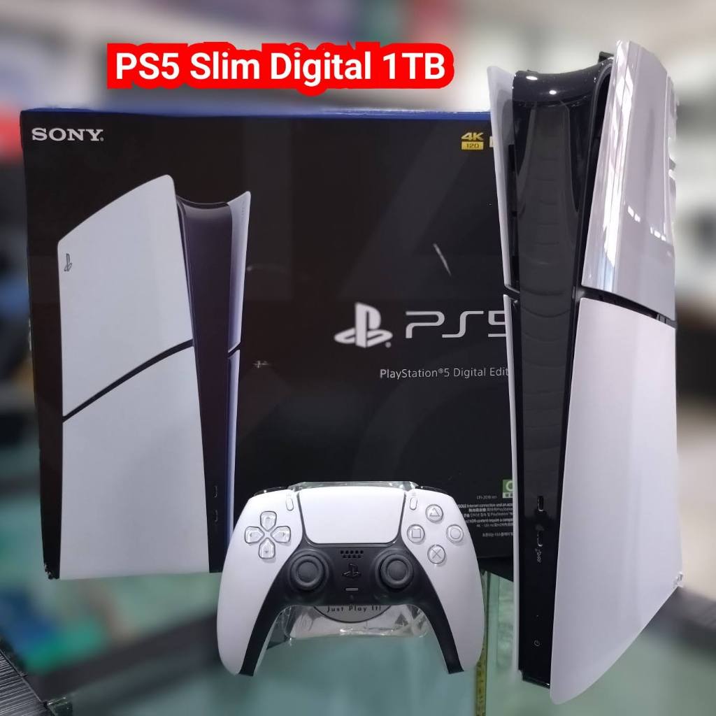 เครื่อง PS5 Slim Digital 1TB มือ2 (Playstation 5 มือสอง PS5 มือสอง PS5)