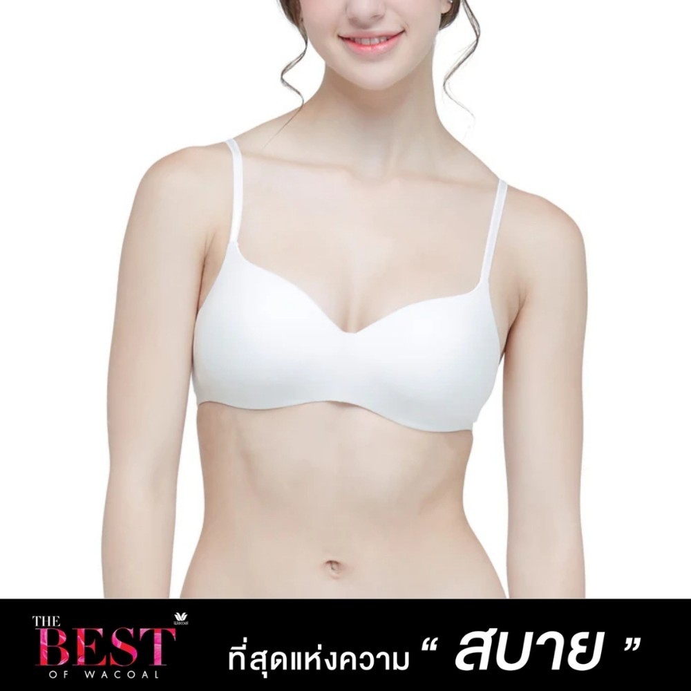 Wacoal บราไร้โครง ที่สุดของความสบาย The Best of Wacoal รุ่น WB3A14 สีครีม (CR)