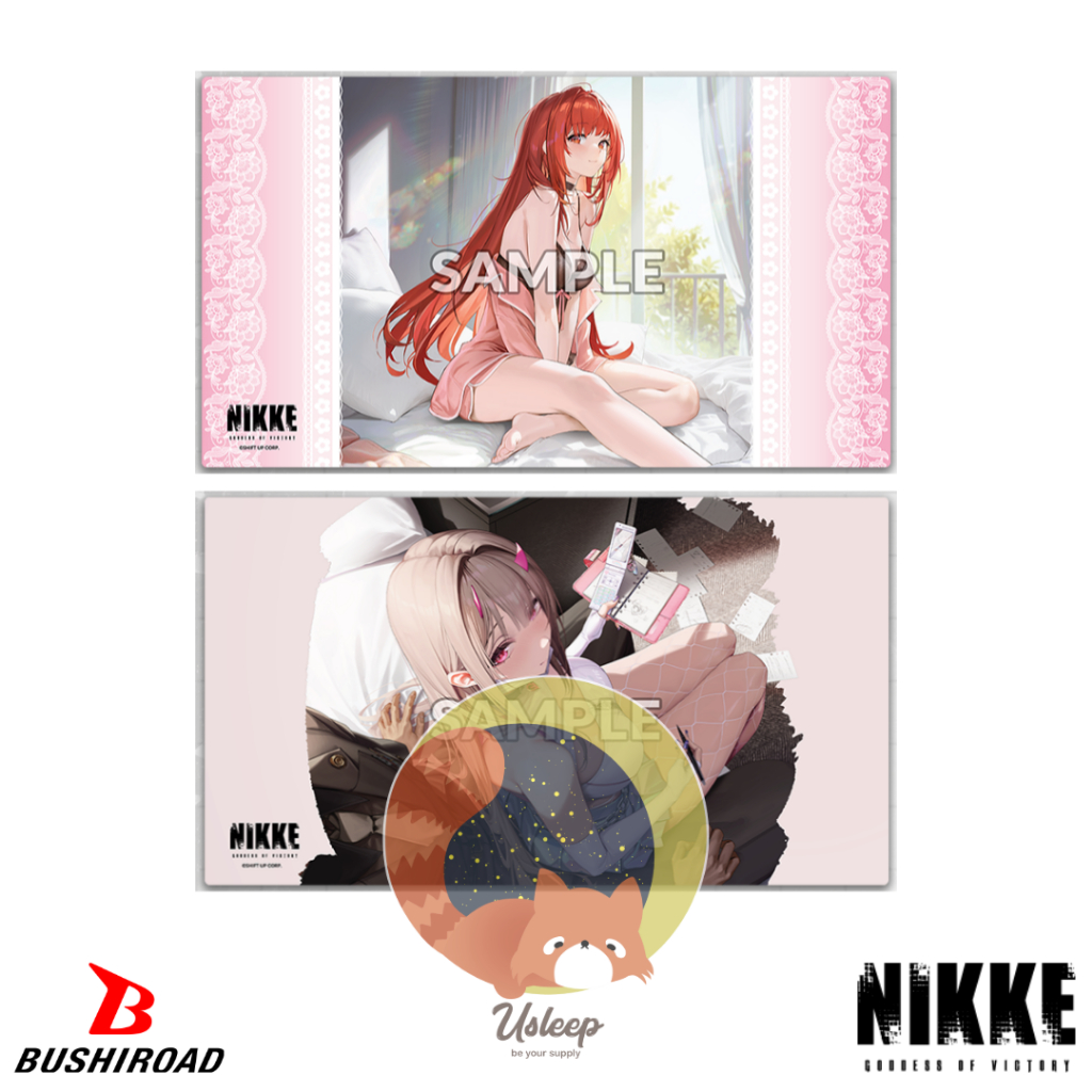 Bushiroad Rubber Playmat GODDESS OF VICTORY: NIKKE Rapi: Red Hood – Cherished Red, Viper – Favorite Item