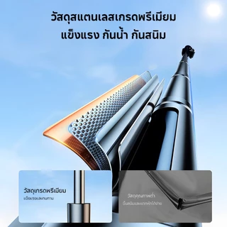 JQVITEK TR63MAX ไม้เซลฟี่ 2-in-1 ยาว 2 เมตร ขาตั้งกล้อง พร้อมไฟเติมแสง 3 สี รีโมทบลูทูธ ปรับมุมได้ 360° สแตนเลสหนา