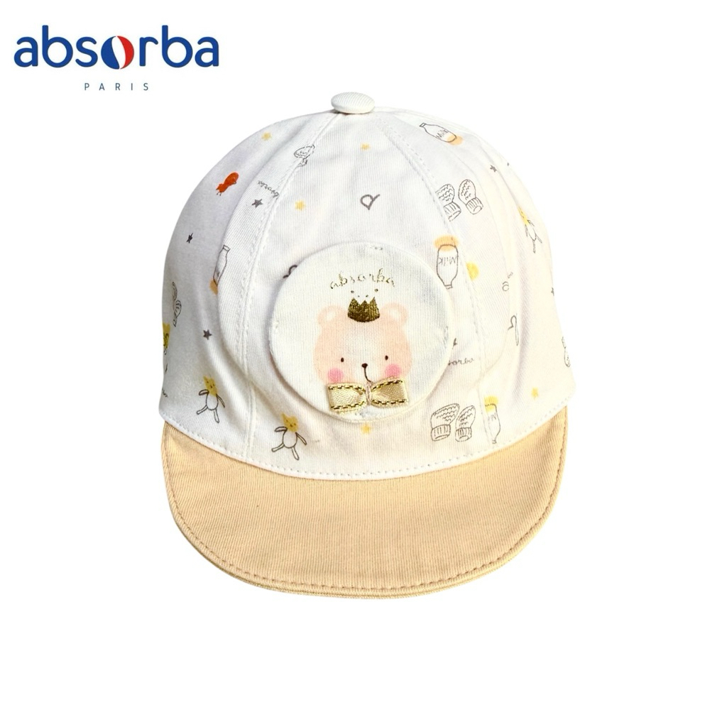 Absorba Dore Gold หมวกแก็ปเด็กอ่อน แรกเกิด ลูกชาย ลายใหม่