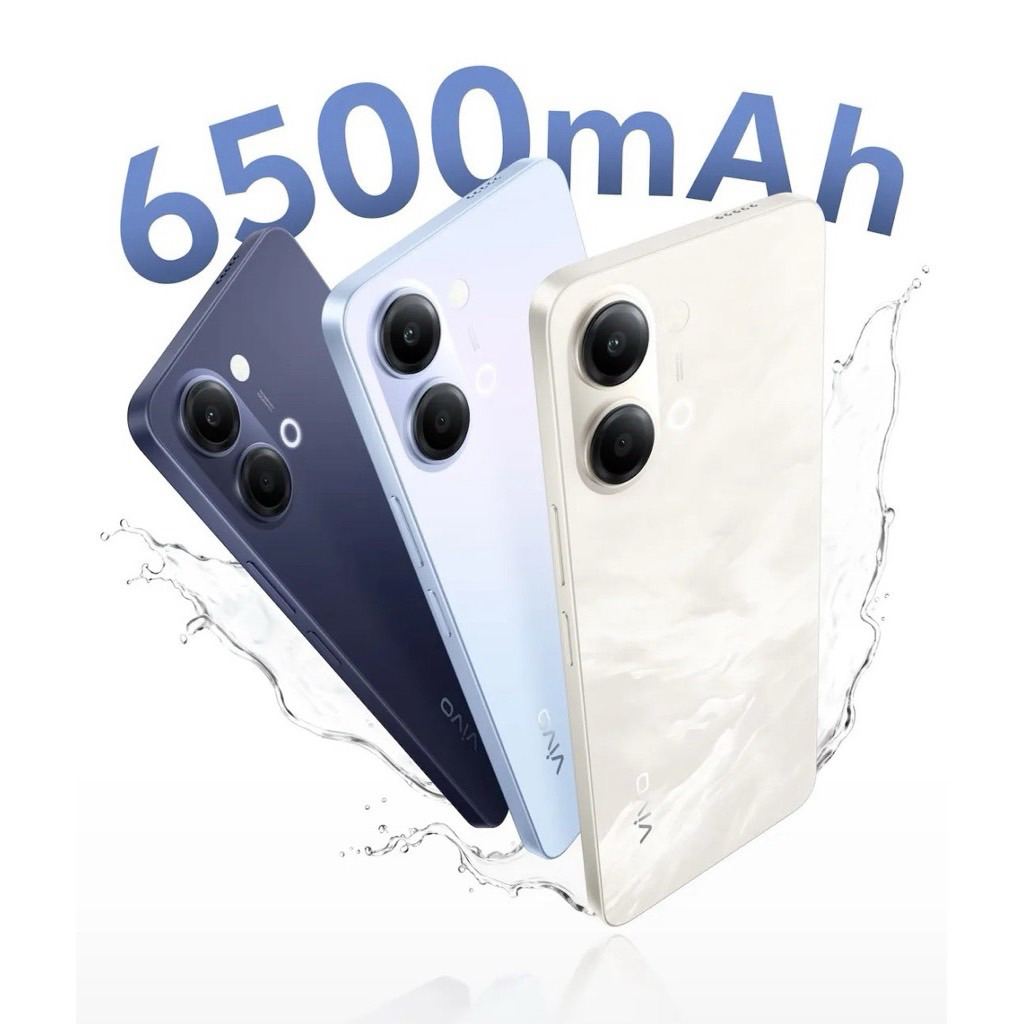 [Hot] Vivo Y05 จอ 6.74“ 120Hz ชิป Unisoc T7225 แบต 6,500mAh ทนน้ำทนฝุ่น IP65 ชาร์จไว 15W ศูนย์ไทย by