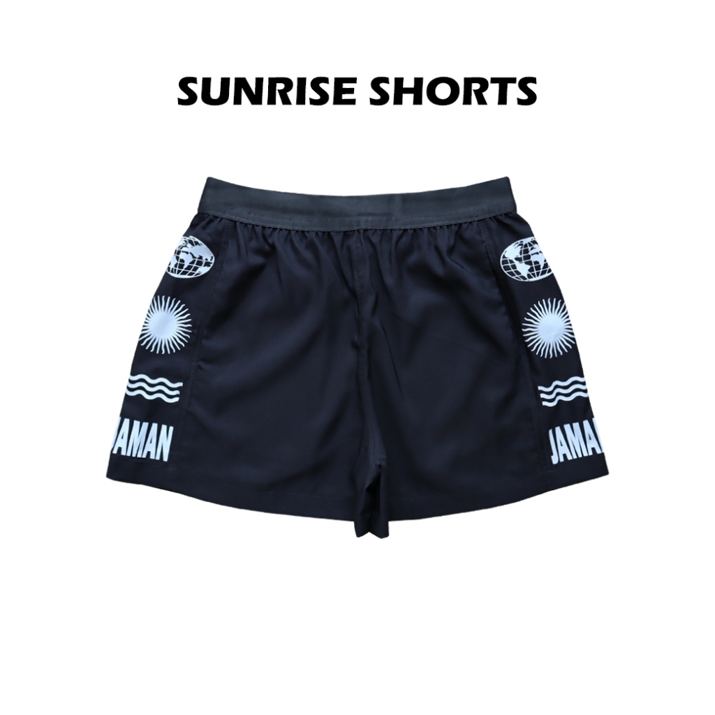 JAMANBKK / SUNRISE SHORTS / กางเกงขาสั้น ใส่ออกกำลังกาย