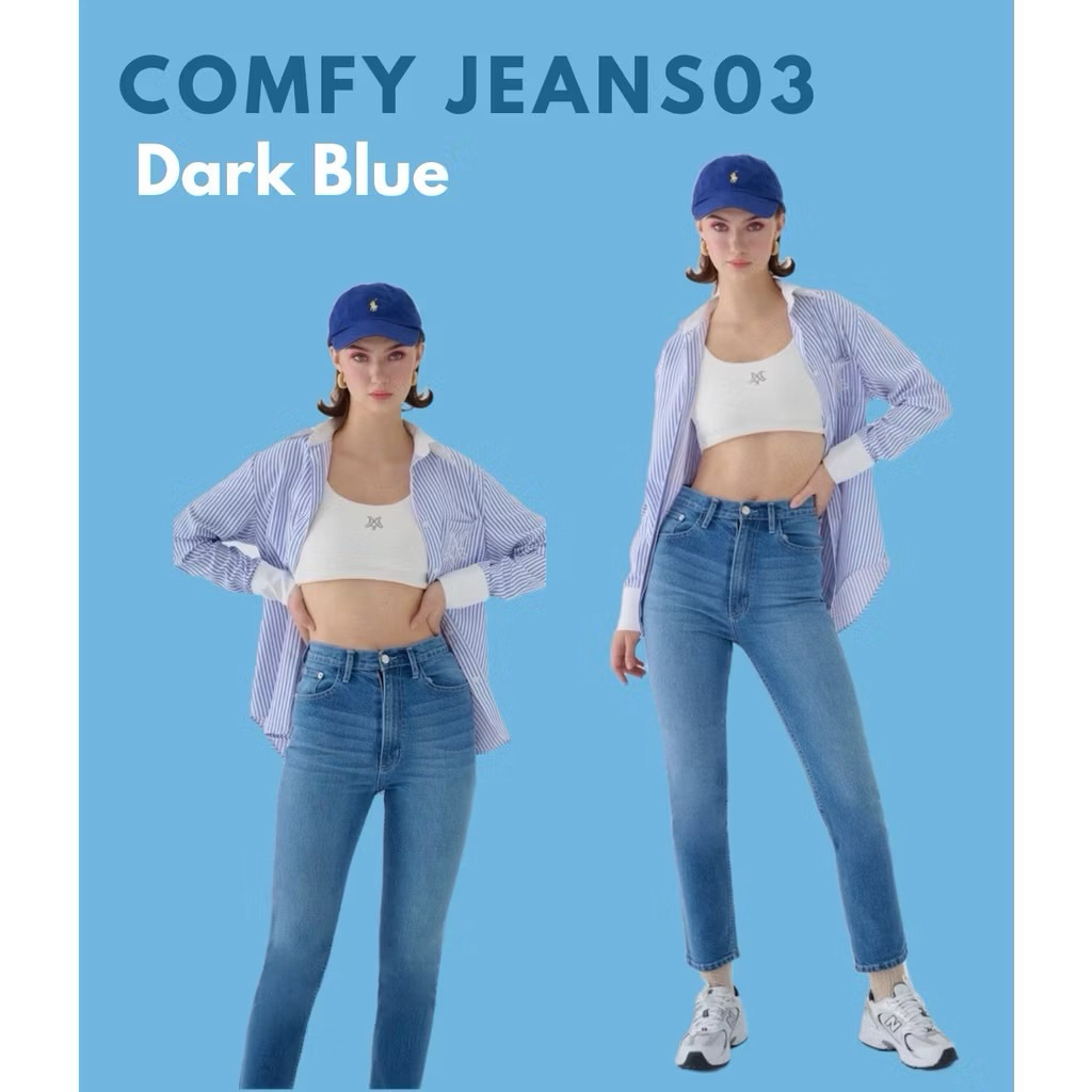 กางเกงยีนส์ Merge Size L สี dark blue