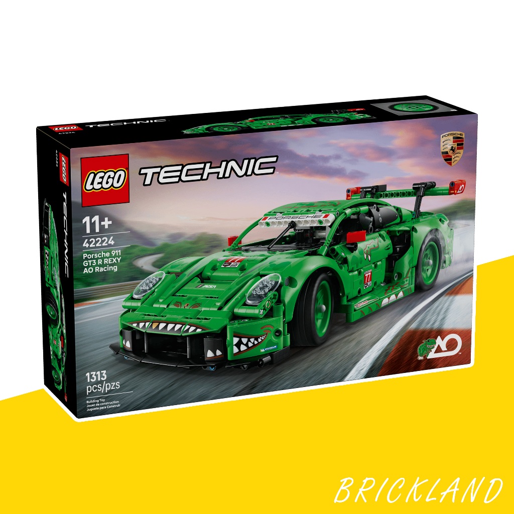 LEGO Technic 42224 Porsche 911 GT3 R REXY AO Racing Car ของแท้ 100% พร้อมส่ง