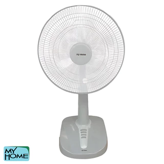 MY HOME พัดลม ปรับระดับ 16 นิ้ว สไลด์ รุ่น FS-878 ลมแรง เสียงเงียบ รับประกันศูนย์ 1 ปี