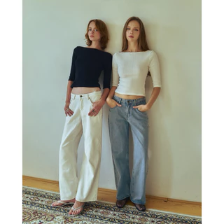 bemyblair__official : two-sided sleeve top