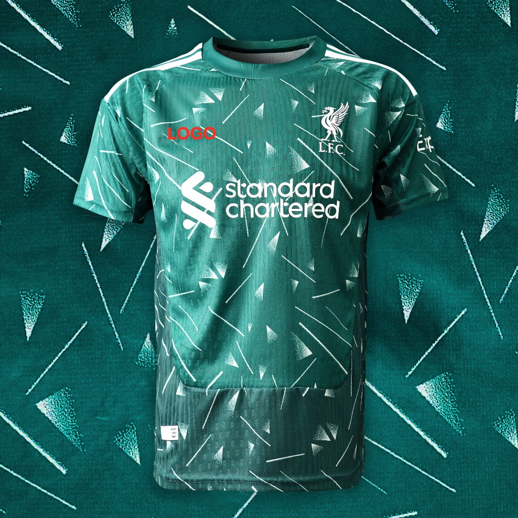 สโมสร Player [สต็อกในไทย]เสื้อฟุตบอล งานเกรดเพลเยอร์นักเตะสีเขียว เสื้อกีฬาคุณภาพพร้อมโลโก้ พร้อมรีดเบอร์ชื่อได้ทุกตัว