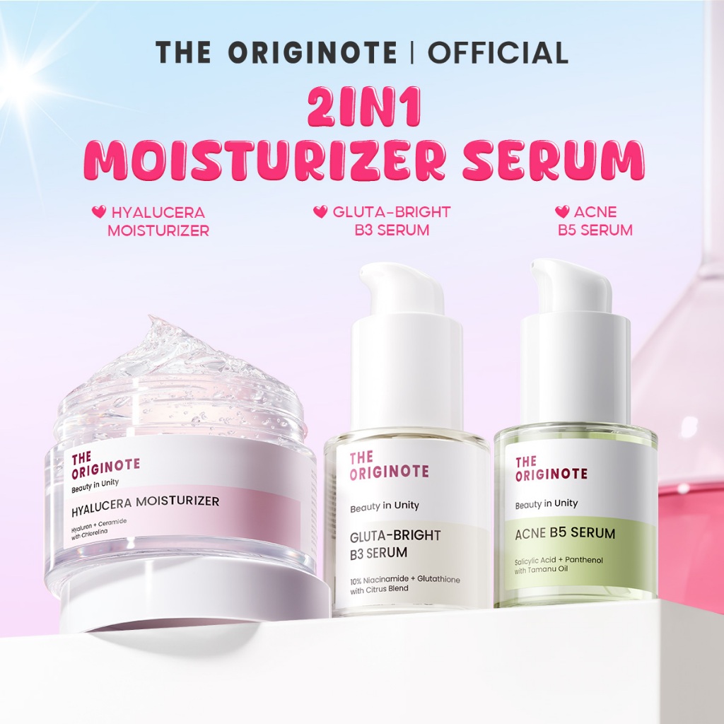 The Originote طقم مرطب + سيروم للوجه