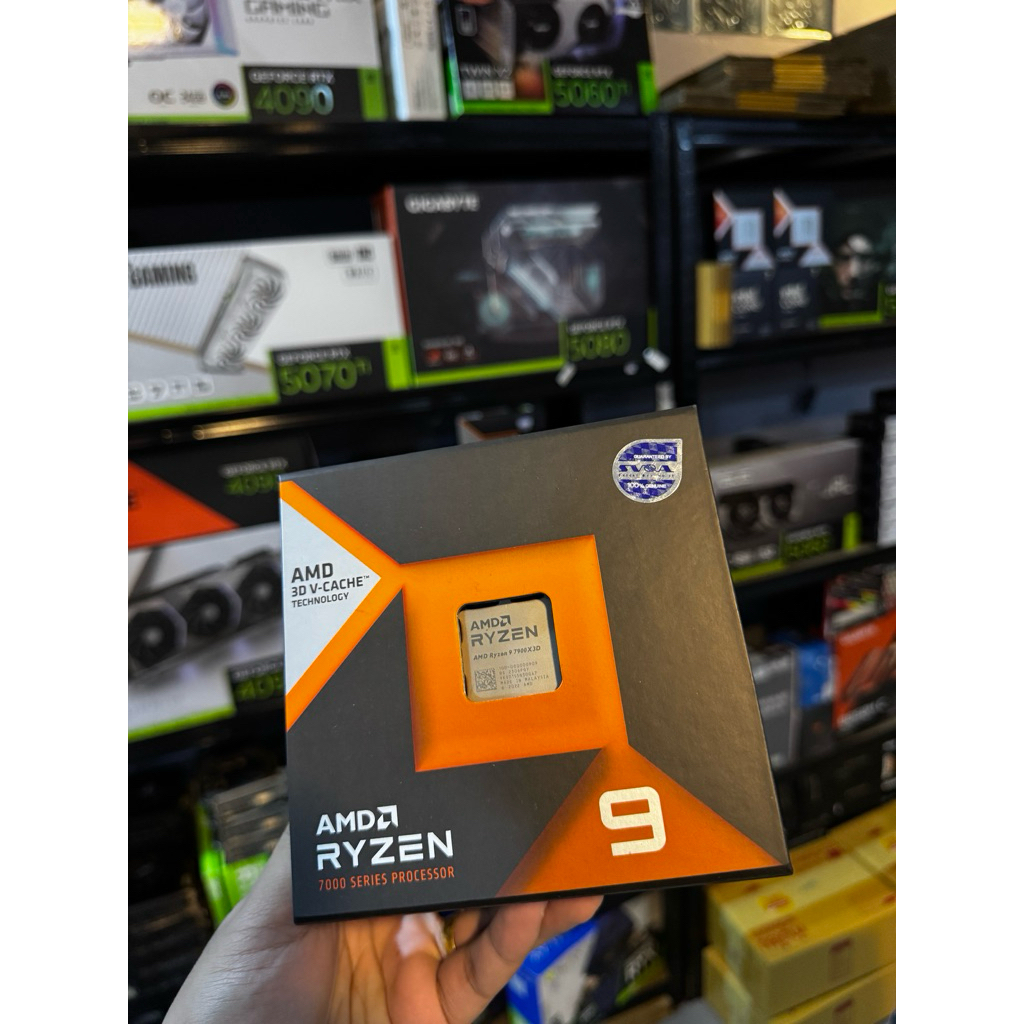 CPU (ซีพียู) AMD RYZEN 9 7900X3D 4.4 GHz (SOCKET AM5) สินค้ามีประกันศูนย์เหลือ มีของพร้อมส่ง