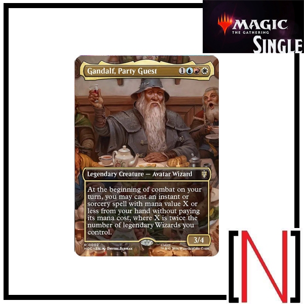 [MTG][Single][HOC] Gandalf, Party Guest ระดับ Rare [ภาษาอังกฤษ]