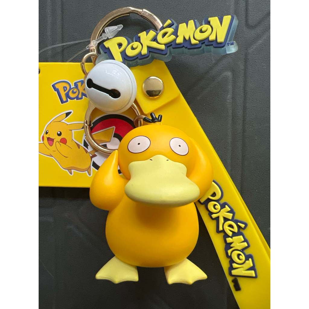 พวงกุญแจโปเกมอน Key chain psyduck ของแท้ Nintendo