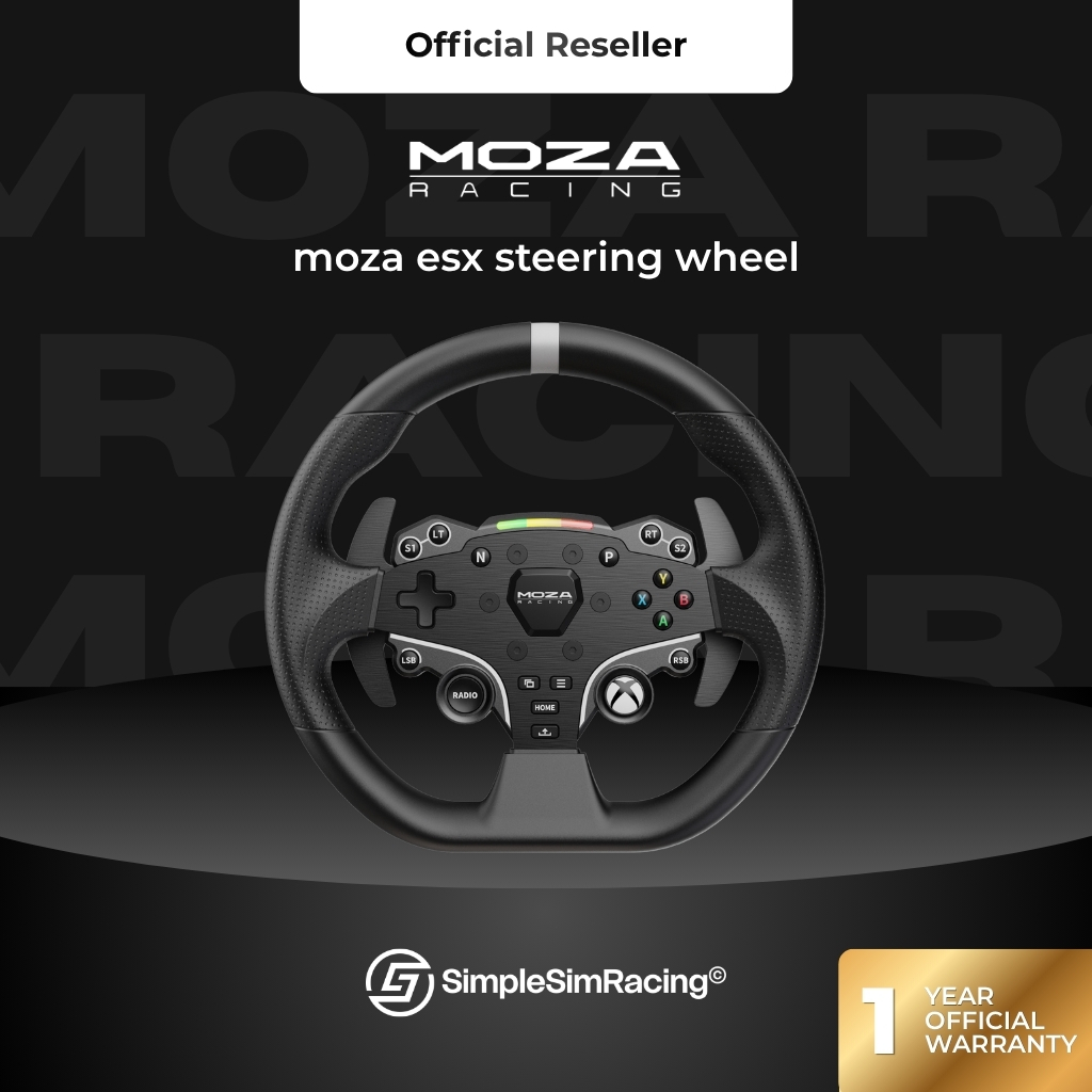 พร้อมส่ง Moza ESX Steering Wheel (ประกันศูนย์ไทย 1 ปี)