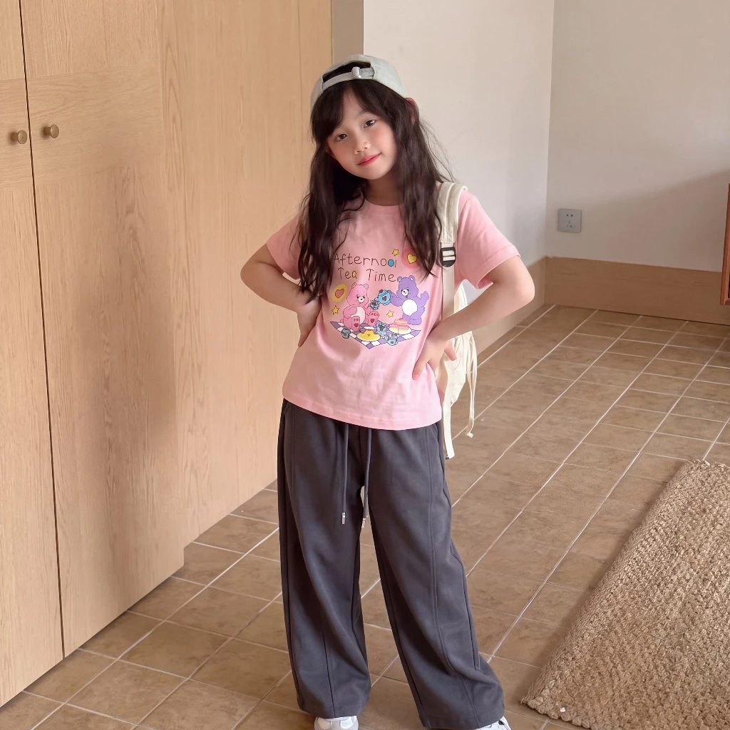 1-12 ปี เสื้อเด็ก เสื้อยืดคอกลม ผ้านุ่ม ใส่สบาย ใส่ได้ทั้งเด็กผู้หญิงและเด็กผู้ชาย thumbnail 8