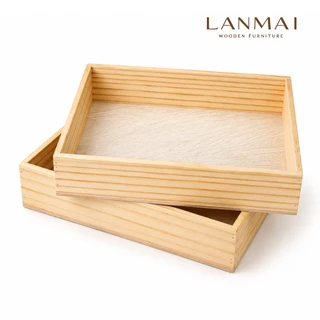 LM4 ลังไม้ กล่องไม้ WOODEN BOX จากไม้แท้ธรรมชาติ