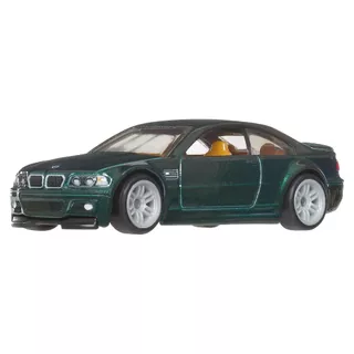 Hot Wheels Premium Car Culture Power Trip - BMW M3 (E46) สีเขียวประกาย โมเดลรถเหล็ก ยางแท้ ของสะสม ลิขสิทธิ์แท้ 100% รถข